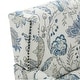 preview thumbnail 36 of 80, Mid-Century Modern Linen/ Vegan Leather Wing Back Accent Chair
