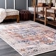 preview thumbnail 24 of 117, Brooklyn Rug Co Camila Faded Medallion Fringe Area Rug 10' Square - Ivory