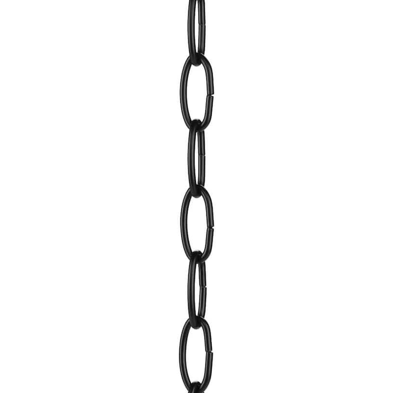 48-Inch Matte Black Accessory Chain - 2.360" x 5.500" x 5.500" - 2.360" x 5.500" x 5.500"