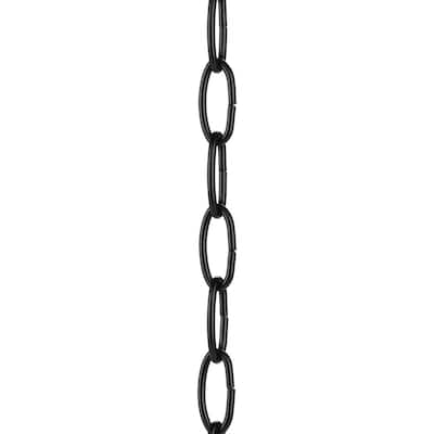 48-Inch Matte Black Accessory Chain - 2.360" x 5.500" x 5.500"