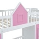 preview thumbnail 35 of 38, Twin Size Wooden Loft Bed with Separable Bed and Changeable Table