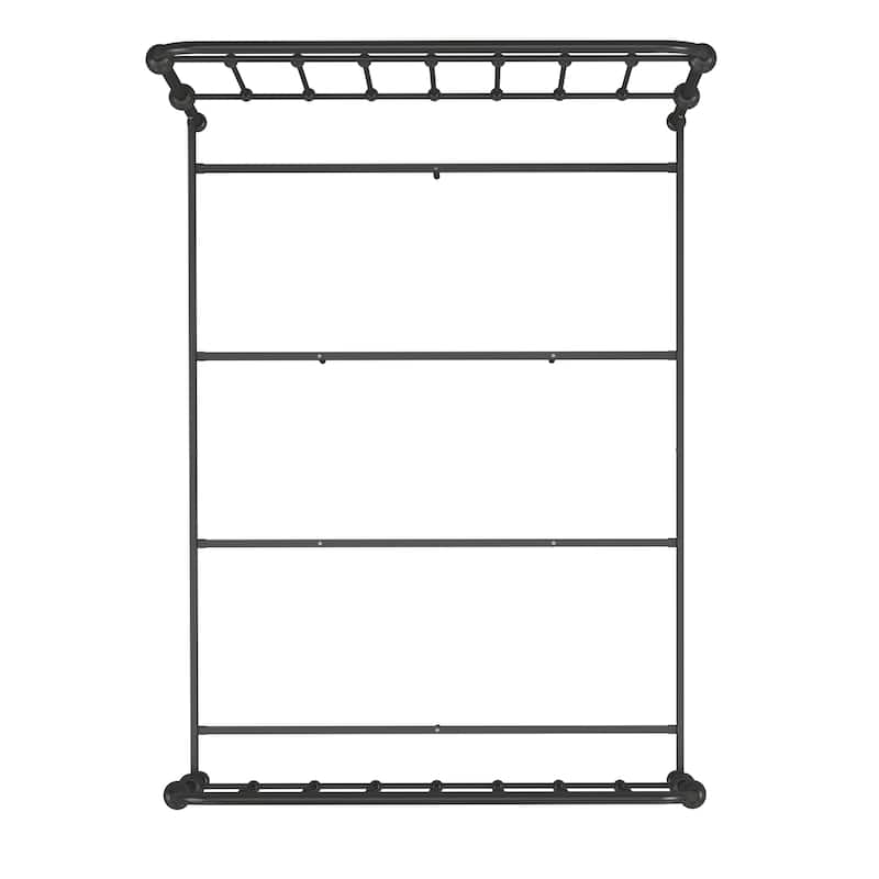 Giselle Antique Dark Bronze Iron Metal Bed by iNSPIRE Q Classic