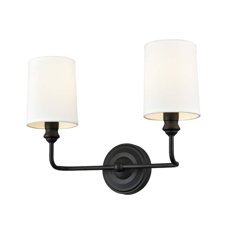 Millennium Lighting 99802 Leena 2 Light 16" Wide Vanity Light - Matte Black
