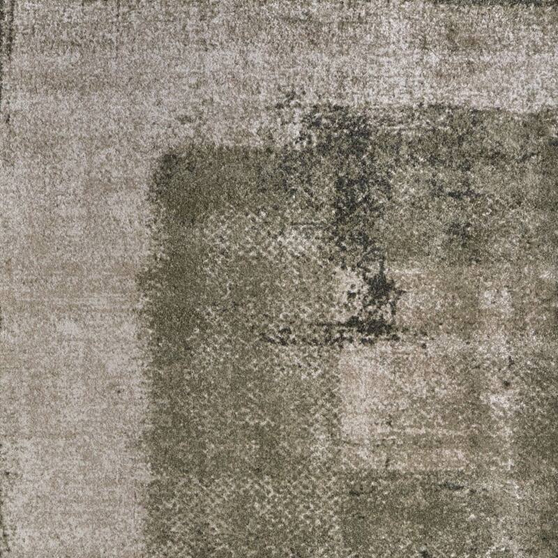 HomeRoots Abstract Industrial Rectangle Area Rug