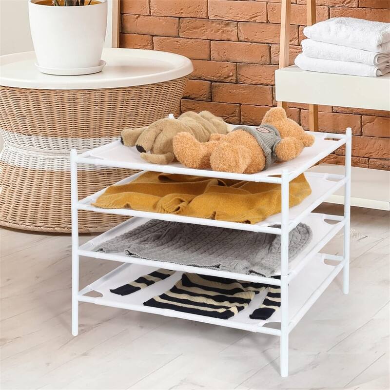 Stackable Sweater Drying Rack - 4-Pack Mesh Racks