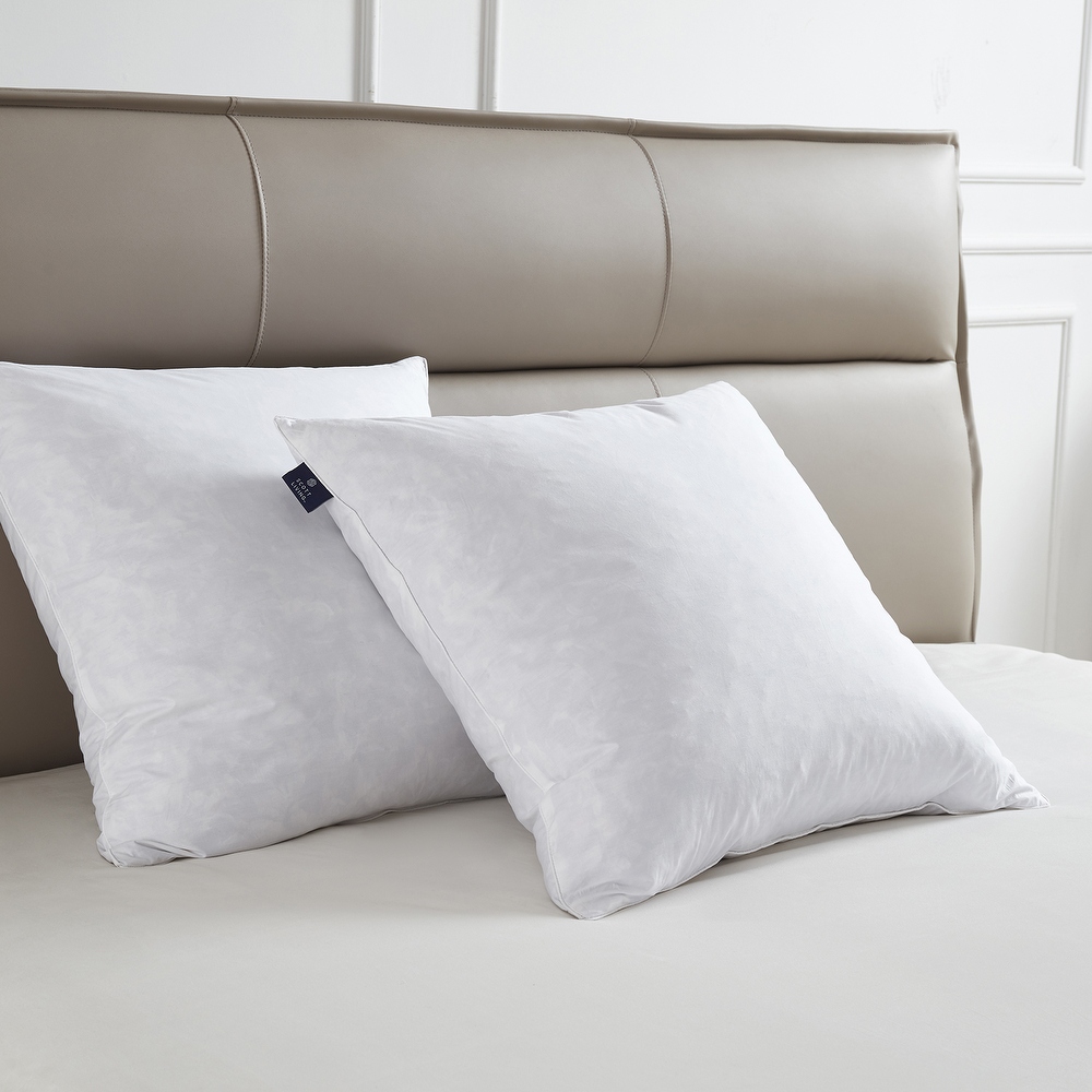 Medium Firm Feather Bed Pillows Bed Bath Beyond