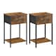Option Rustic Brown - Set of 2