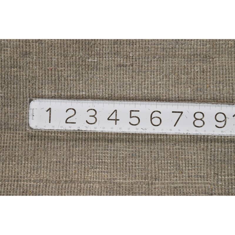 Hand Knotted Oriental 100% Wool Carpet Modern Modern Multi-Colored Gabbeh Area Rug - 3' 11'' X 2' 5''