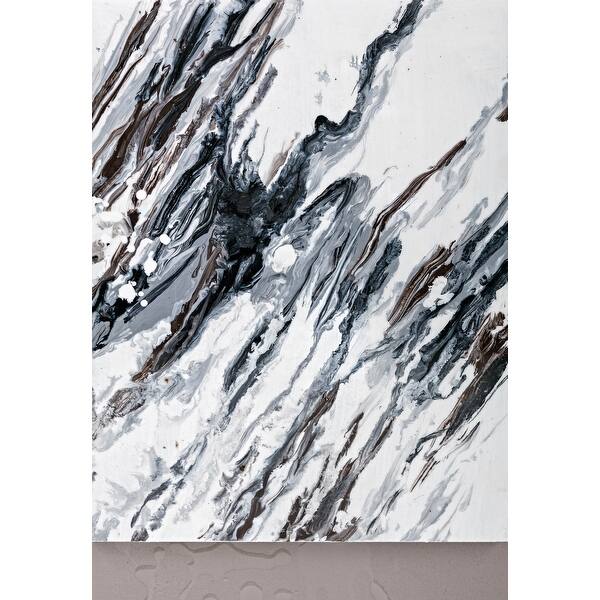 Shop 53 5 Neutral Colored Abstract Styled Three In One Framed Oil