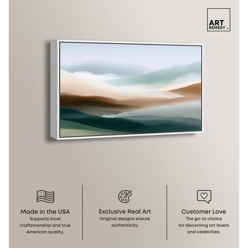 Nuance of the Range I Canvas by Art Remedy