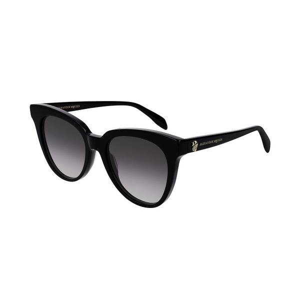 Shop Alexander Mcqueen Cat Eye Skull Sunglasses Black One Size Overstock 31094774
