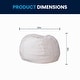 preview thumbnail 165 of 191, Small Refillable Bean Bag Chair for Kids and Teens