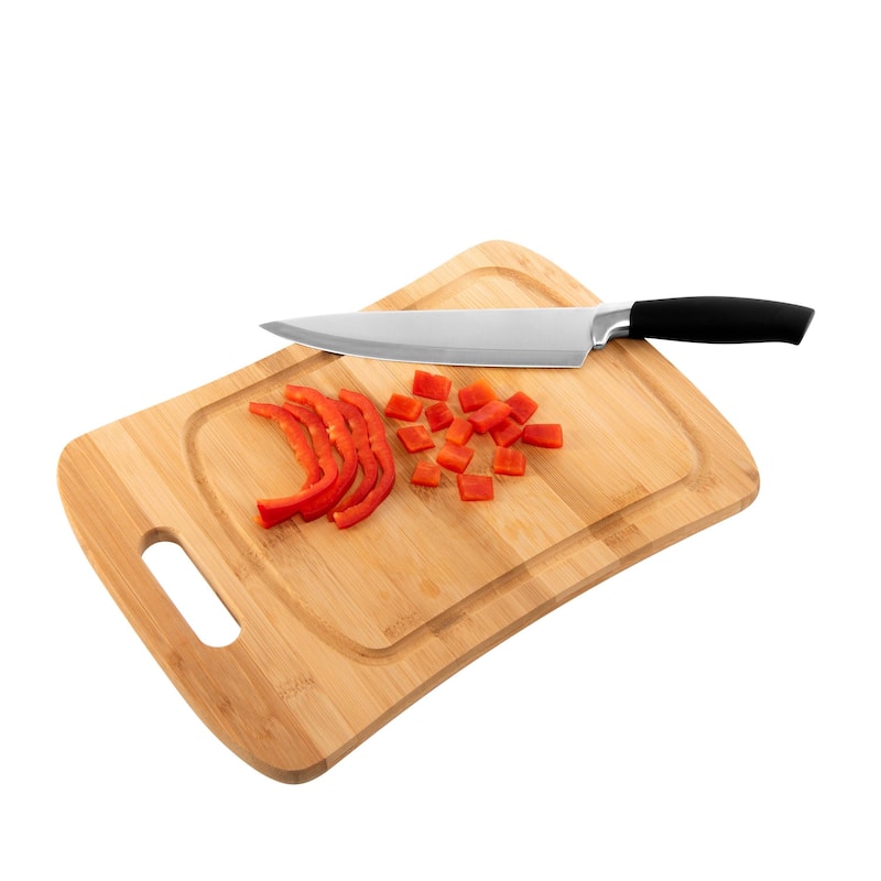 Kitchen Details Curved Bamboo Cutting Board