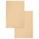 preview thumbnail 7 of 12, Luxurious Cotton 1350 GSM Bath Mats by Ample Decor- Pack of 2 24" X 17" - Beige