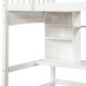 preview thumbnail 12 of 34, Twin Loft Bed with Shelves, Desk, and Ladder - Perfect for Multi-Use Spaces