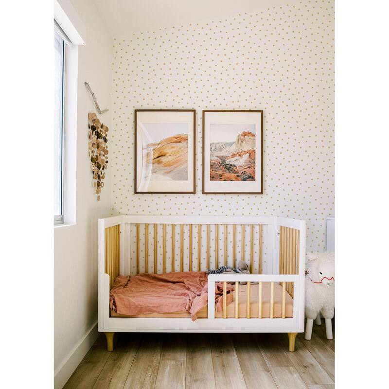 Chesapeake Pixie Gold Dots Wallpaper - 20.9 x 396 x 0.025