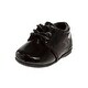preview thumbnail 16 of 17, Josmo Shoes Baby Boys Laces Dress Shoes Infant Toddler 4 - Black Patent