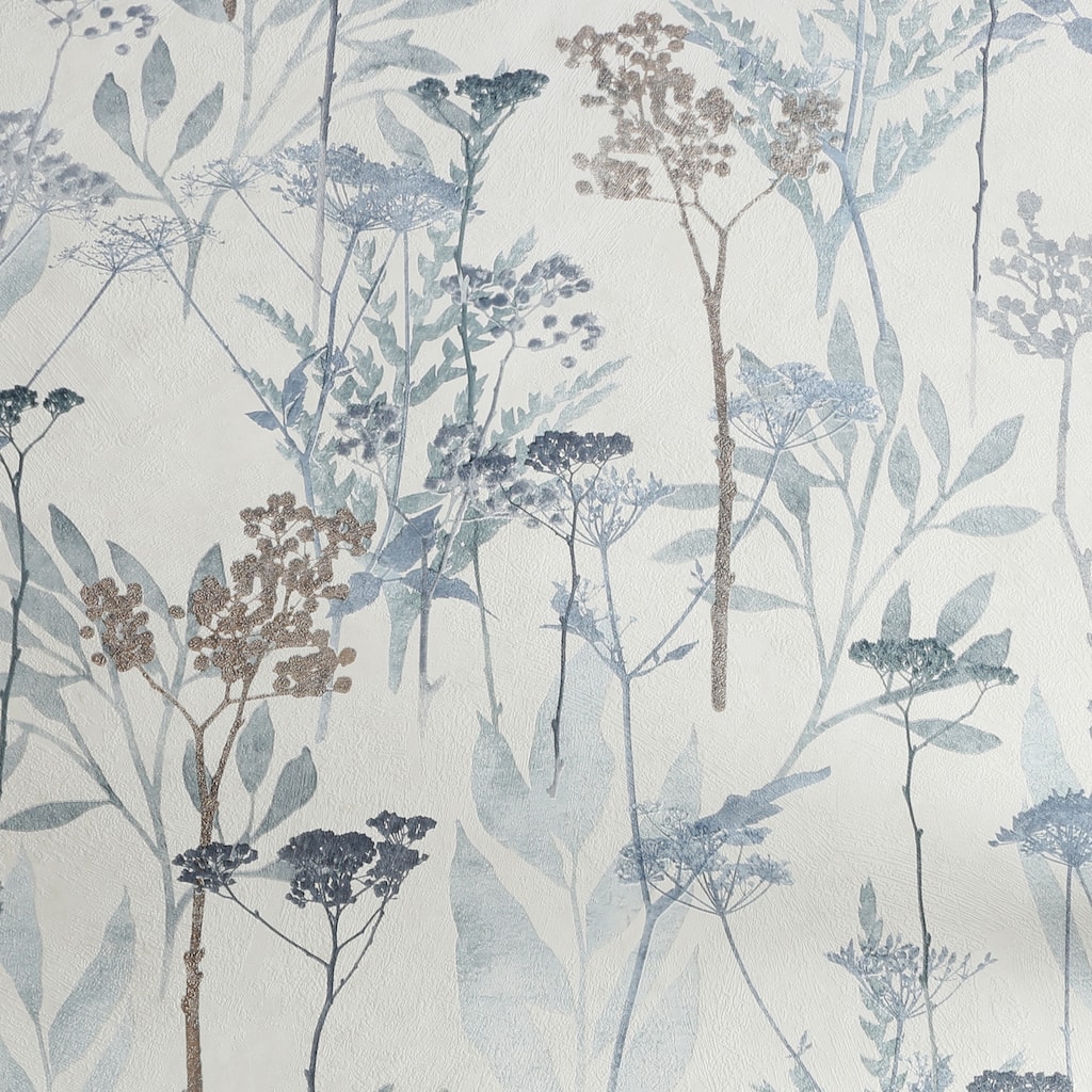 Solstice Pale Blue Wallpaper