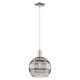 Option Polished Nickel / Light Smoke