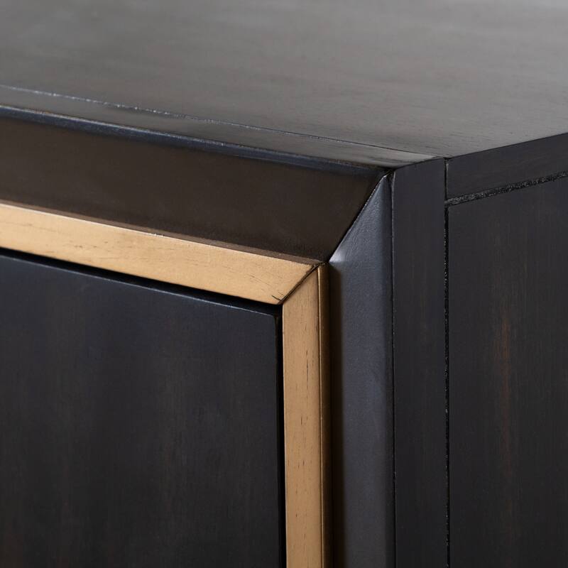 Furniture of America Nyx Modern 3-Piece Espresso Chest and 2 Nightstand Bedroom Set