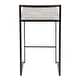 preview thumbnail 71 of 72, Porch & Den Forrest Contemporary Black Stackable Fully Welded Counter Stool (Set of 2)