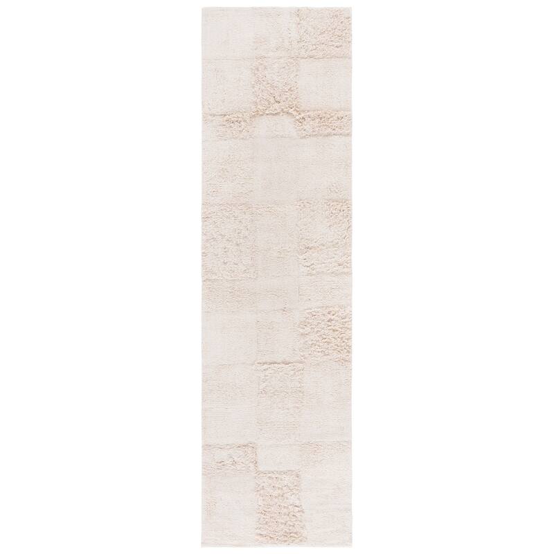 SAFAVIEH Handmade Easy Elli Care Machine Washable Rug - 2'3" x 9' Runner - Ivory