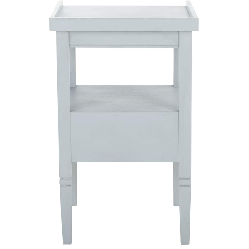 SAFAVIEH Home Araminta One Drawer Accent Table - 16"W x 16"D x 26"H