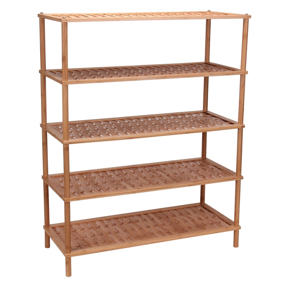 10-Tier Shoe Rack, Shoe Organizer for Closet, Entryway, Large Capacity Shoe  Shelf, for 36-40 Pairs of Shoes, Stable Sturdy, Shoe Storage with 9 Metal  Mesh Shelves, Rustic Brown 