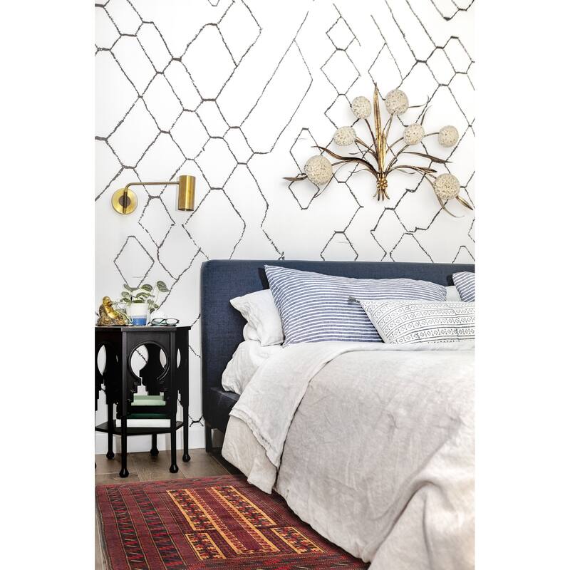 ECARPETGALLERY Hand-knotted Teimani Tan Wool Rug - 3'0 x 4'2