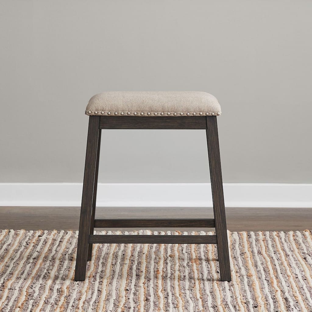 Liberty Furniture Harrison Upholstered Console Stool - Width 22" x Depth 15" x Height 26"