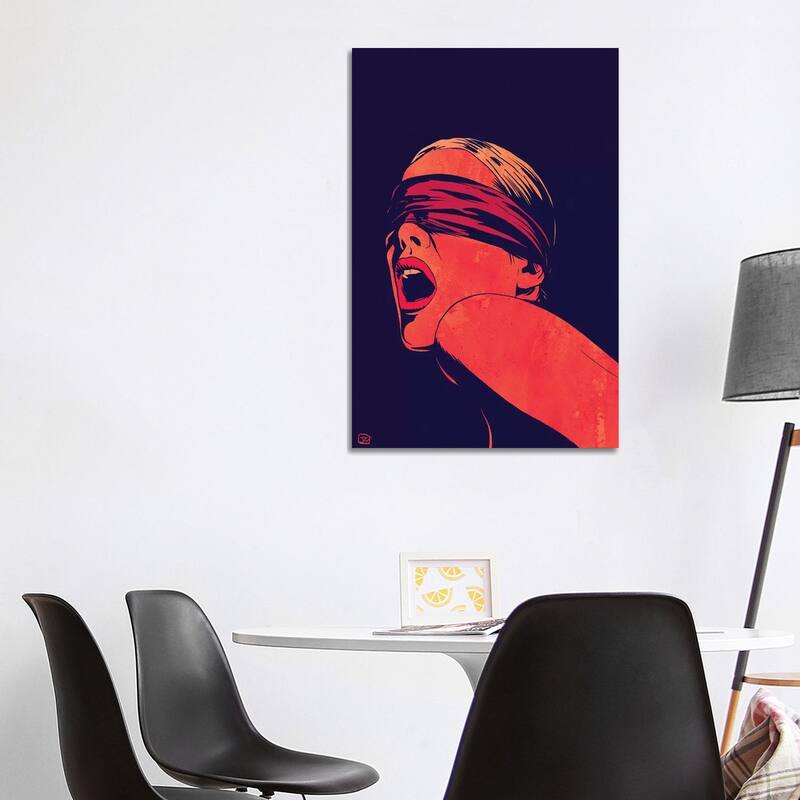 iCanvas "Blindfolded" by Giuseppe Cristiano Canvas Print - 40x26x1.5