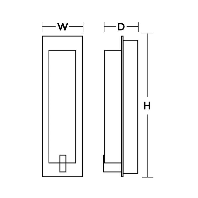 AFX SNS041814LAJUD Sinclair 18" Tall ADA Commercial LED Bathroom