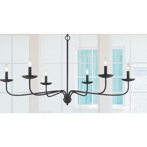 世界の 6-light Black Simple Candle Style 50 その他