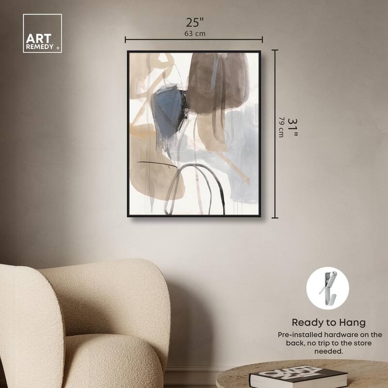 Freeform Movement I Canvas by Art Remedy