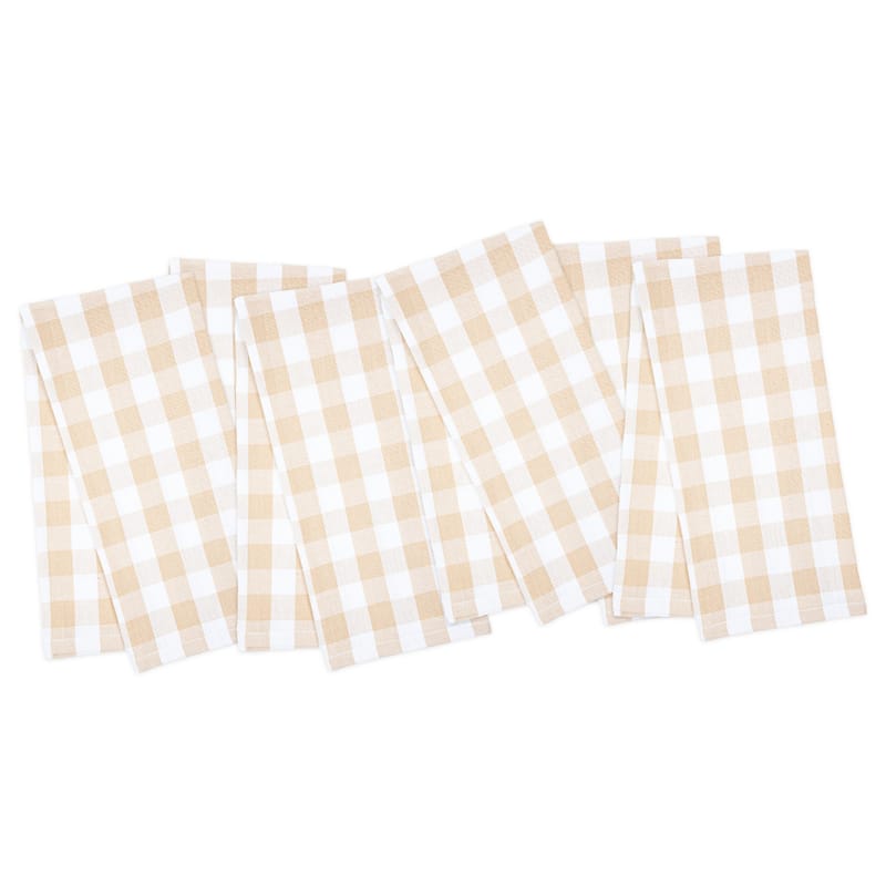 Arkwright Buffalo Plaid 6-Piece Kitchen Towels - 20x30