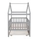 preview thumbnail 8 of 30, Twin Size House Bed for Kids, Wooden House Bed Twin with Trundle