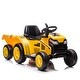 preview thumbnail 81 of 98, 12V Kids Ride On Electric Tractor Black Knight,Kids Ride On Toy Black Yellow