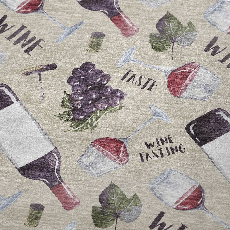 Premium Machine Washable ASB169 Wine Party Sherpa Throw Blanket