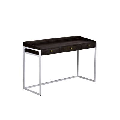 Writing Desk Mango Wood & Metal / 48x18x30.75 Inch