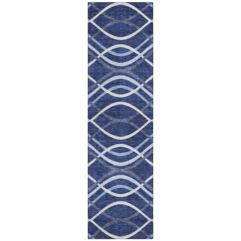 Machine Washable Indoor/ Outdoor Chantille Contempo Deco Rug