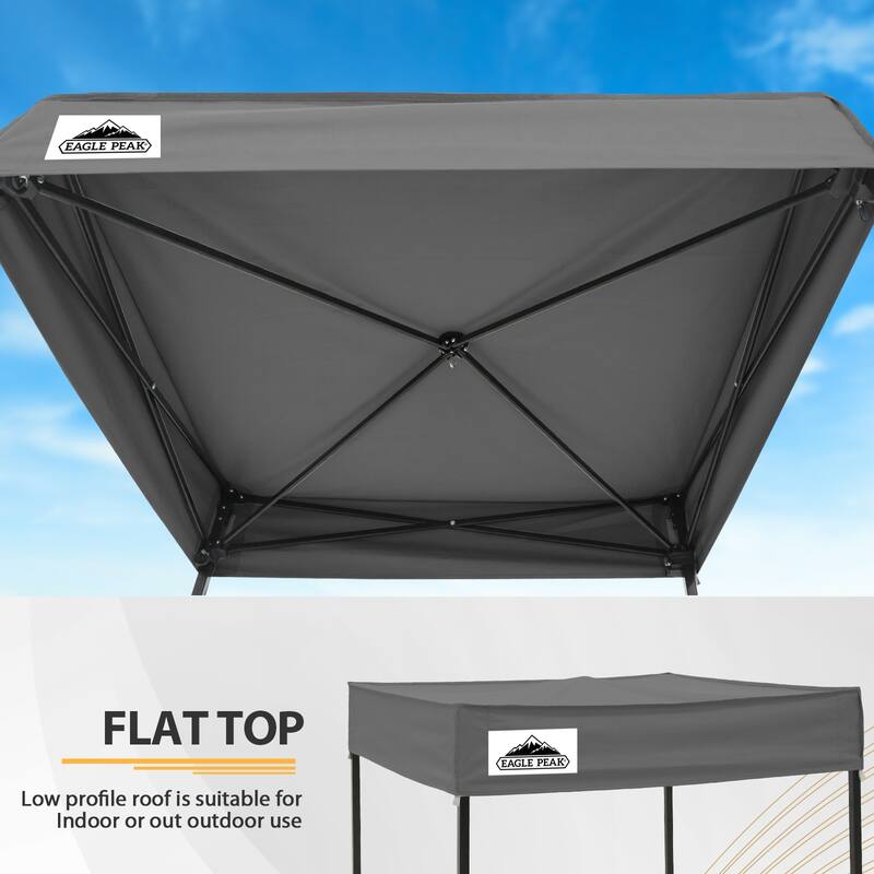 EAGLE PEAK Flex Compact 4x4 Pop-up Canopy Changing Room, Portable Privacy Dressing Room
