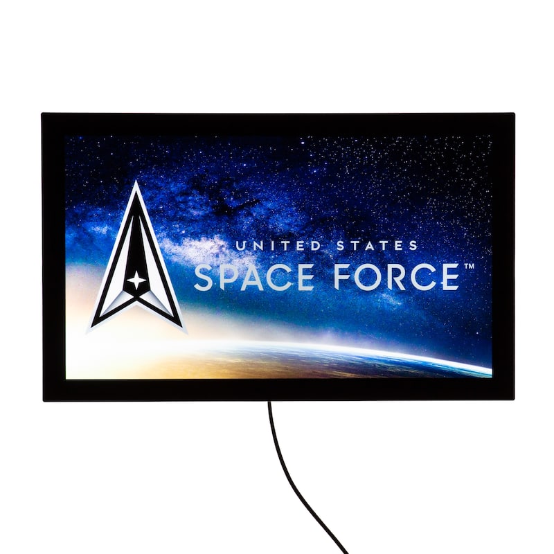United States Space Force LED Lighted Sign
