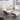 Mid-century Modern Leather Arm Chair and Ottoman Set