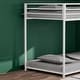 preview thumbnail 3 of 7, Twin over Twin Metal Bunk, White