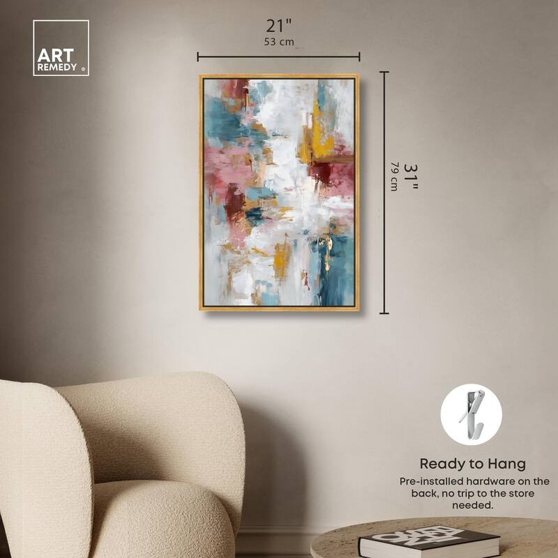 Warmth and cool II Canvas by Art Remedy