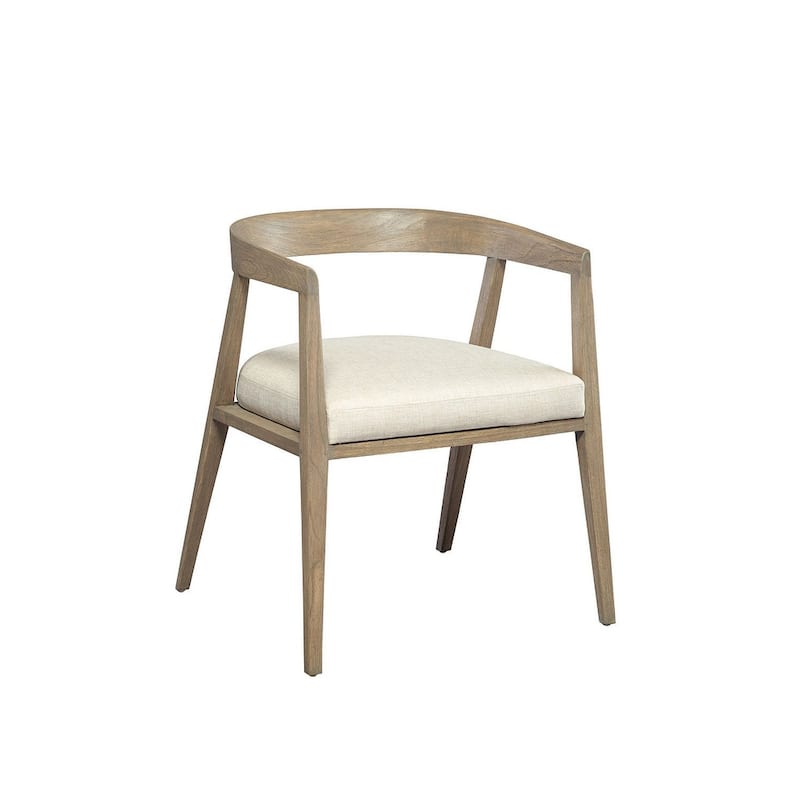 Santara Oak Dining Chair, Greige