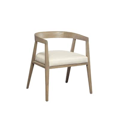 Santara Oak Dining Chair, Greige