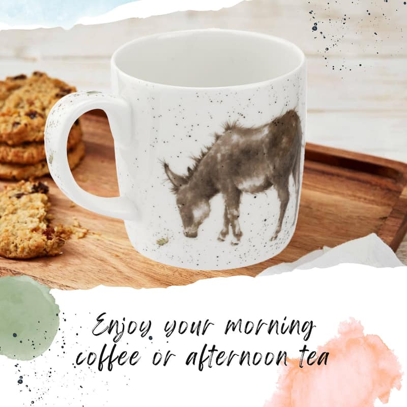 Royal Worcester Wrendale Design Mug Farm Animals