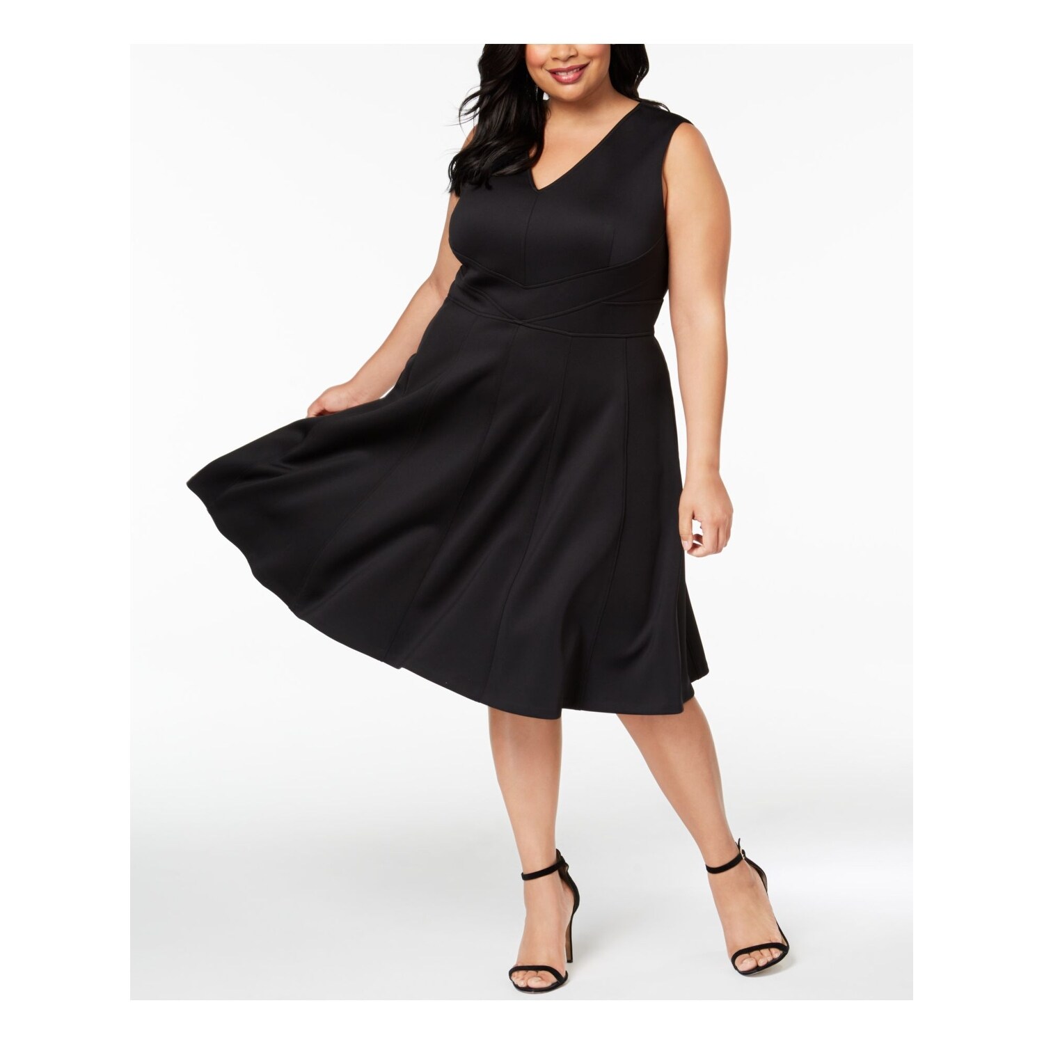 cocktail and party calvin klein plus size dresses