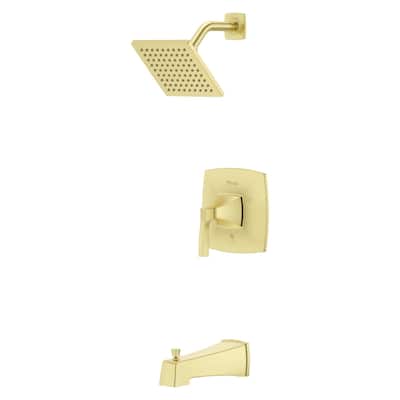 Pfister LG89-8HT Holliston Tub and Shower Trim Package with 1.75GPM